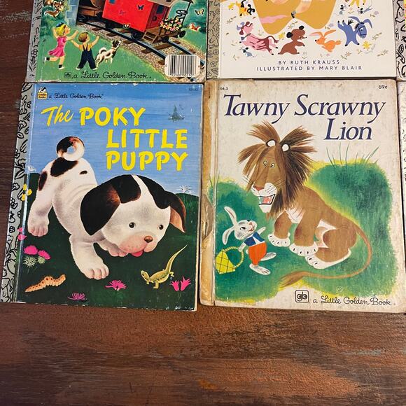 A Little Golden Book Collection Mixed Lot of 11 Books Lion Elephant Puppy - Picture 5 of 8